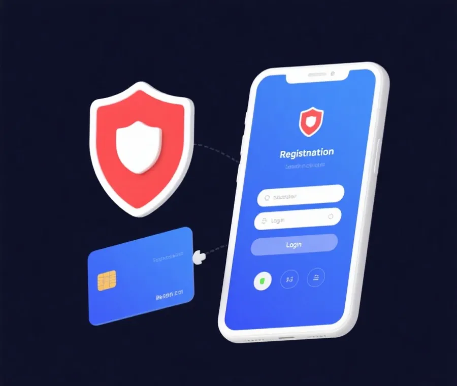 澳洲幸运10开户注册与安全登录流程示意图